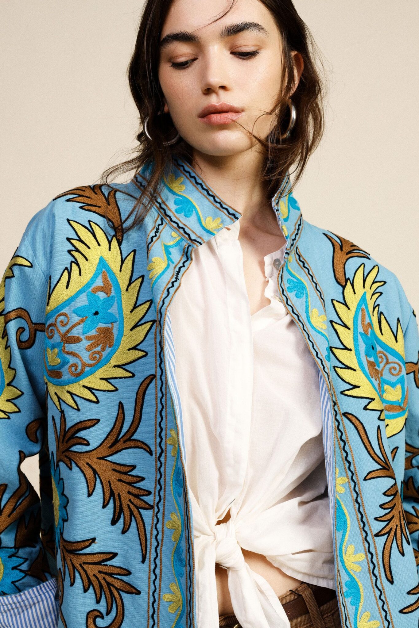 Blazer corto estampado de Dixie – foto 1
