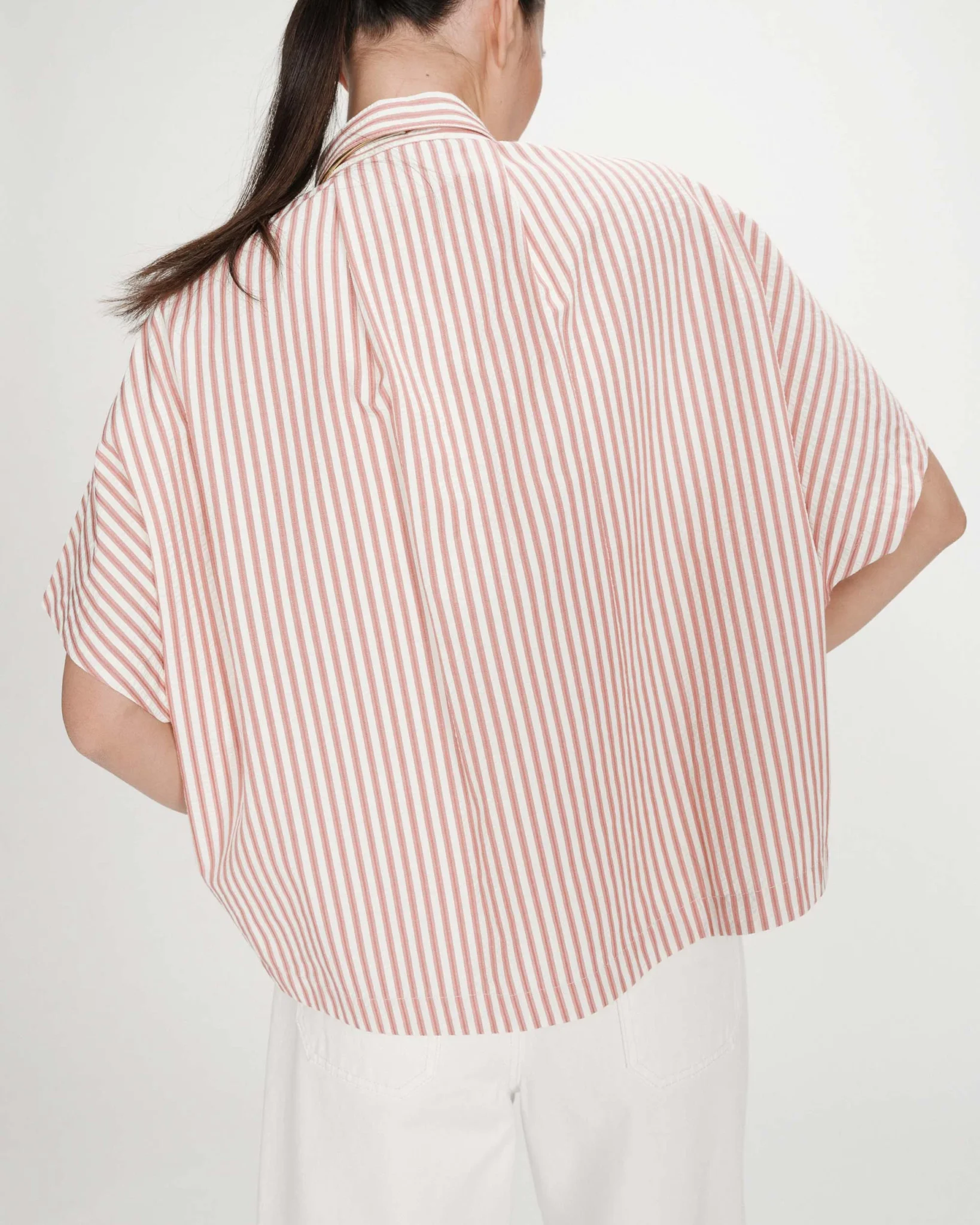 Camisa amplia a rayas Vercia de Grace & Mila – foto 3