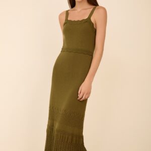 Vestido largo de tirantes de MEISIE