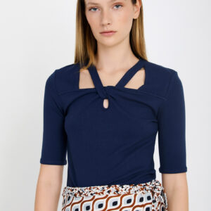 Camiseta canalé escote de SKATIE – foto 1