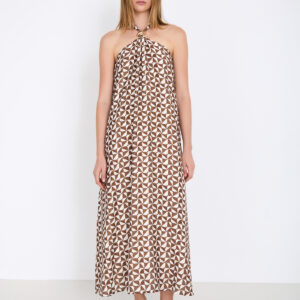 Vestido estampado halter de SKATIE – foto 1