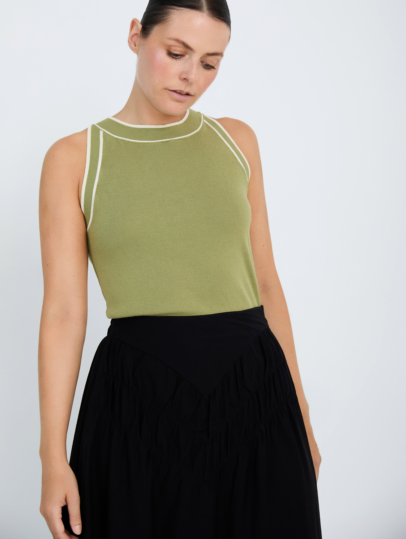 Top de punto halter de SKATIE – foto 3