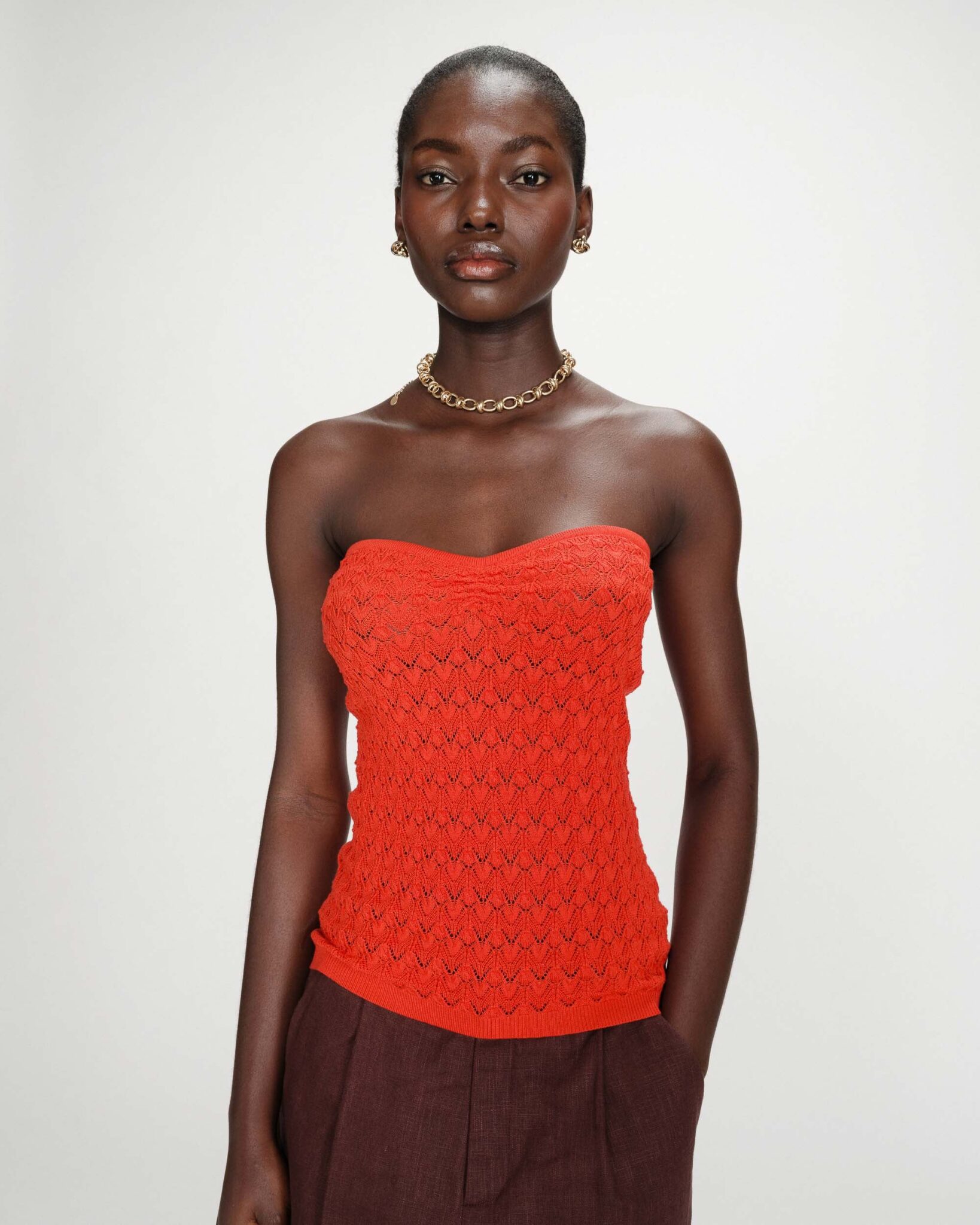Top bustier de punto Valazzio de Grace & Mila – foto 1
