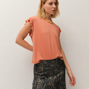 Camiseta volantes NARANJA de System Action – foto 1