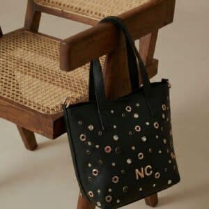 Bolso Mini Tote con Cristales de NOCO