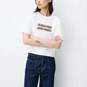Camiseta Casual Anis Manga Corta de Grace & Mila – foto 1