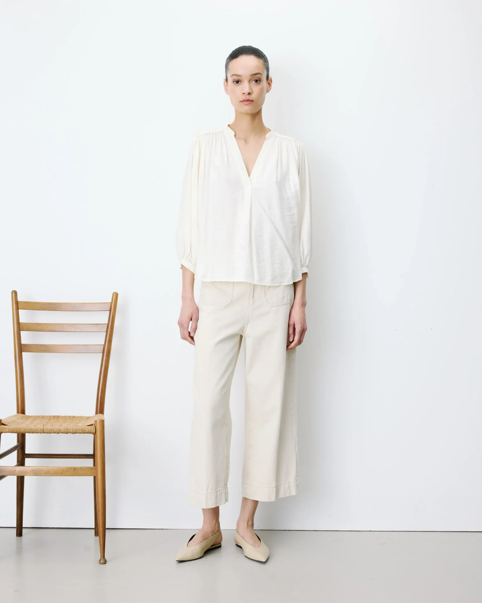 Blusa Fluida Auriane de Estilo Femenino de Grace & Mila – foto 2