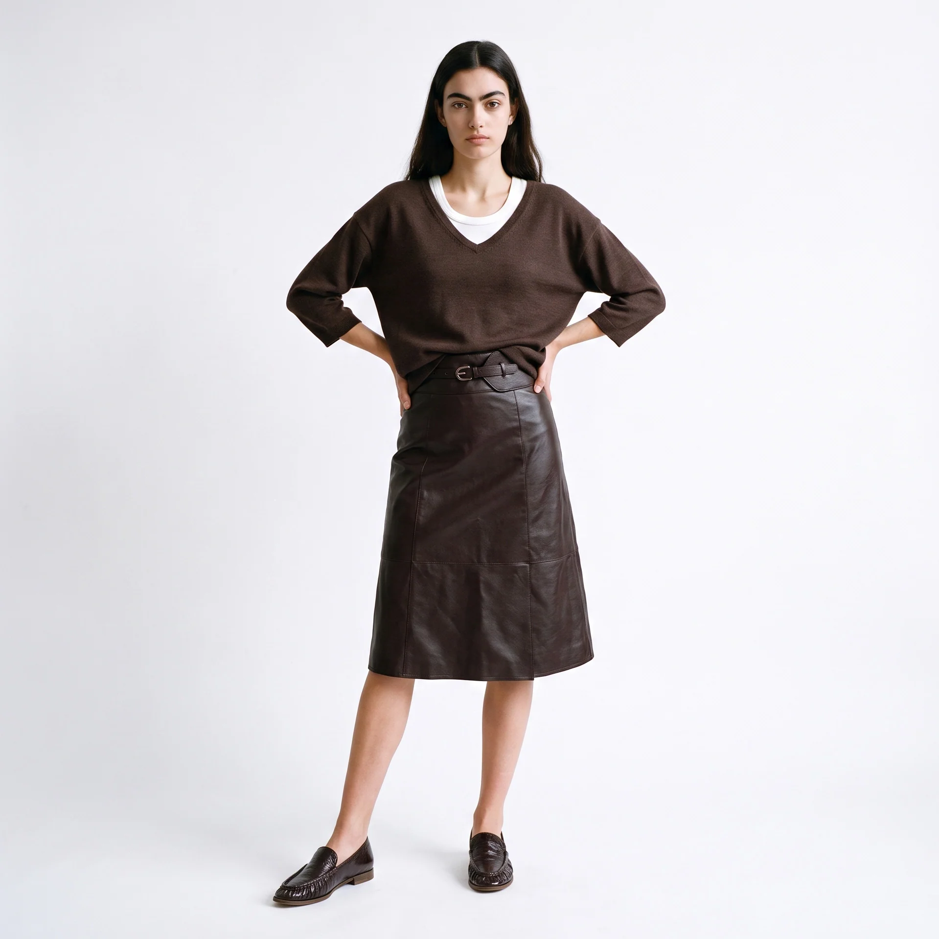 Falda Midi Elegante Clera de Art Love – foto 1
