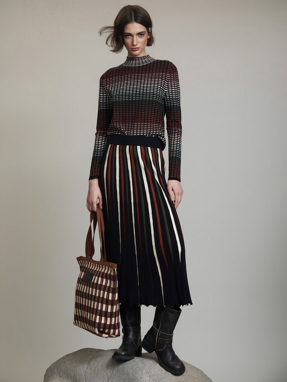 Jersey de Punto con Diseño Intarsia de SKATIE – foto 3