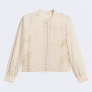 Camisa Celestina de Estilo Romántico de eseOese – foto 1