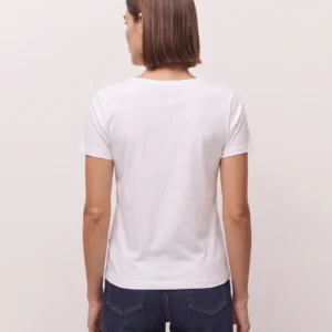 Camiseta con Detalle de Puntilla de System Action