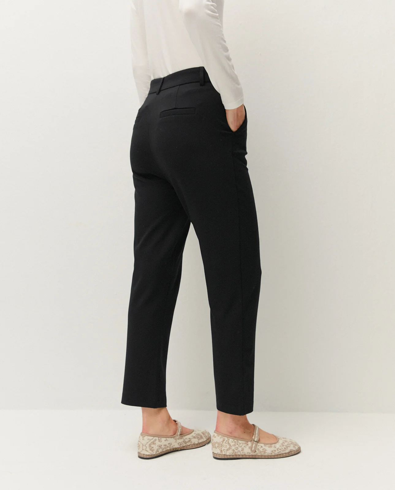 Pantalón de Traje de Corte Recto de System Action – foto 2